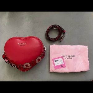 Kate Spade Heartbreaker 3d Heart crossbody